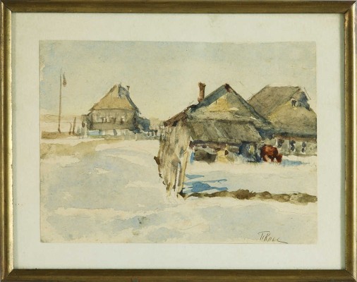 Крылов Порфирий Никитич. Морозный день 